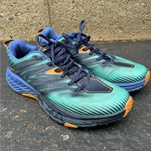 Men’s Hoka Speedgoat 4 Athletic Trail Hiking Shoes Size 10